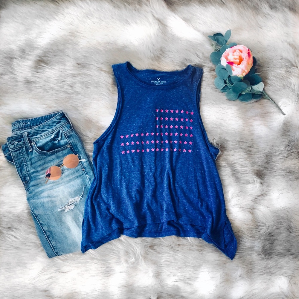 🌿 AE Graphic Muscle Tank 🌿